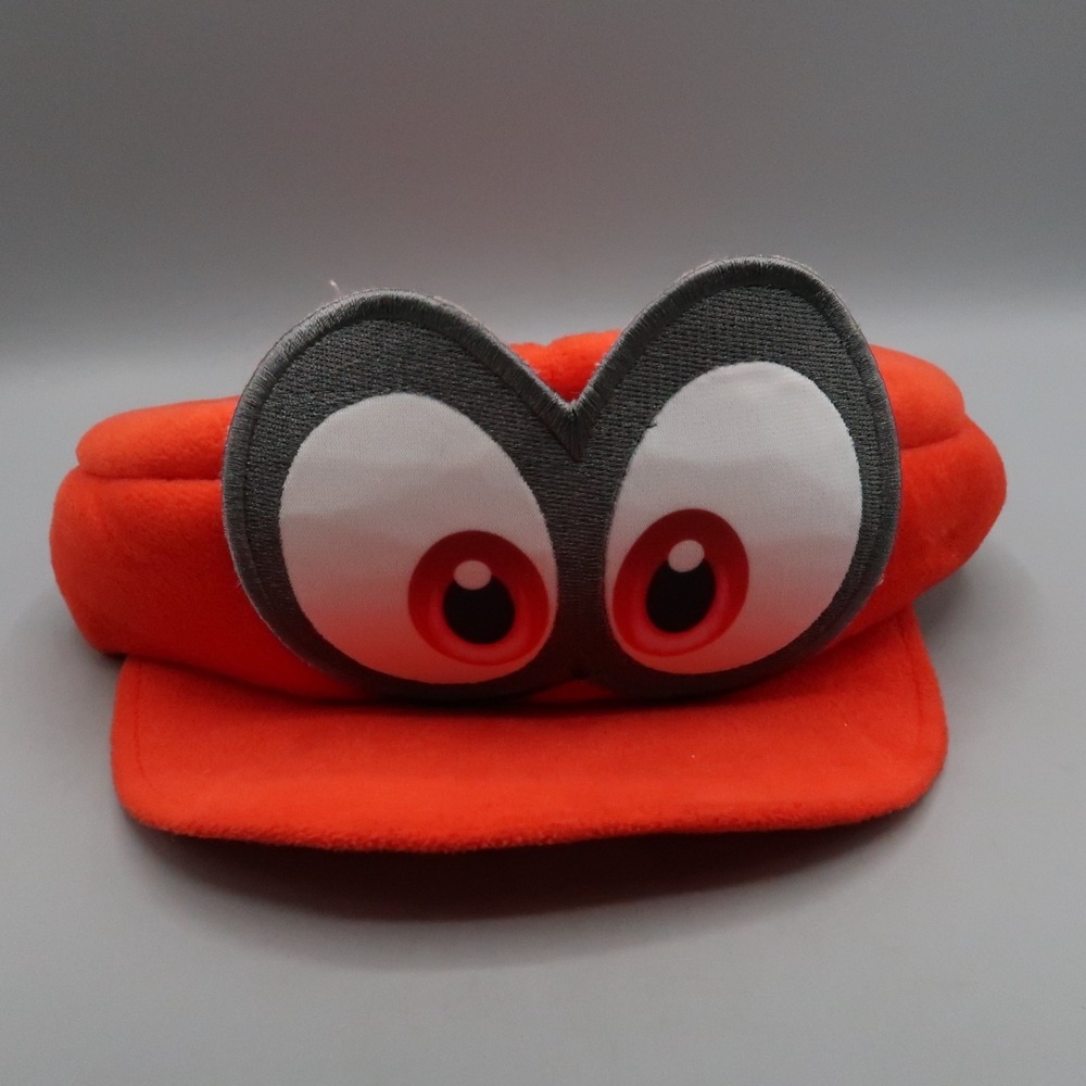 Nintendo Switch Super‎ Mario Odyssey Cappy Hat Red Big Eyes 2019